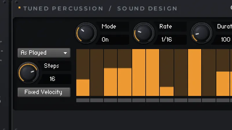Detail of the new Tarangs interface in development